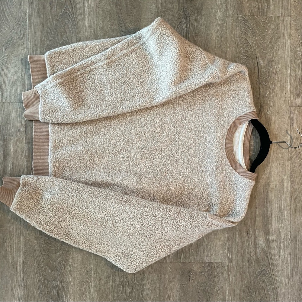 Outdoor Voices OV MegaFleece Sweatshirt in Oatmeal